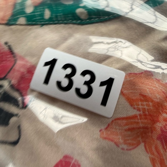 Hawaiian Mens Shirt KS Island flamingo Green Orange Floral Short Sleeve 4X - Picture 13 of 13